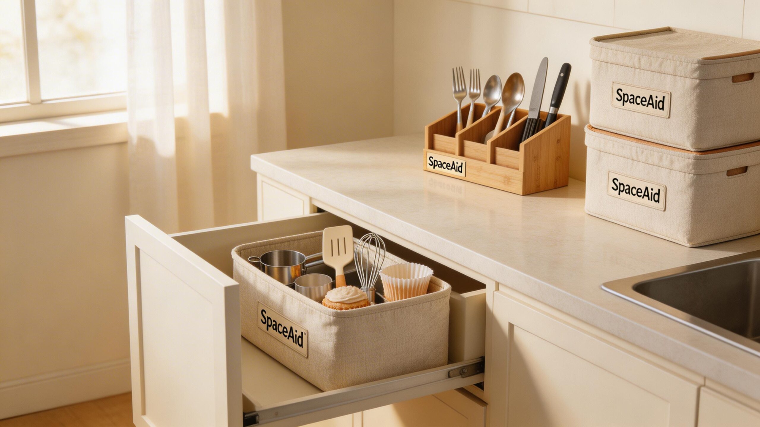 spaceaid 3 organizer set combined use