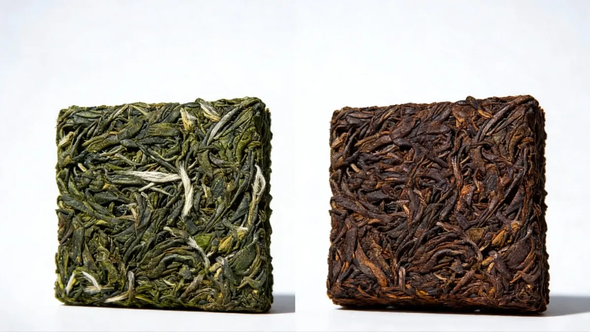 Read more about the article Sheng vs Shou Pu-erh: A Beginner’s Guide Without the Jargon