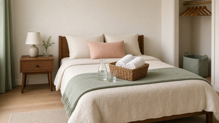 Holiday Guest Room Prep: 15-Minute Checklist + Storage Hacks
