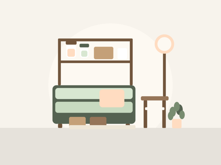 Studio Apartment Organization Ideas on a Budget