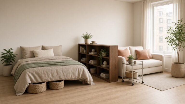 Studio Apartment Organization Ideas on a Budget
